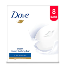 DOVE CREAM BATH BAR SET OF 8